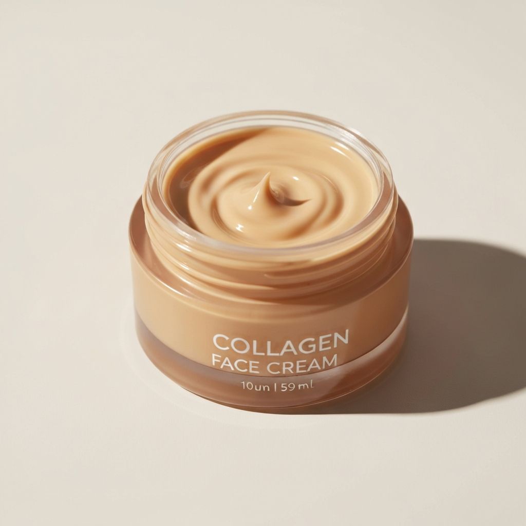 Women's collagen face cream