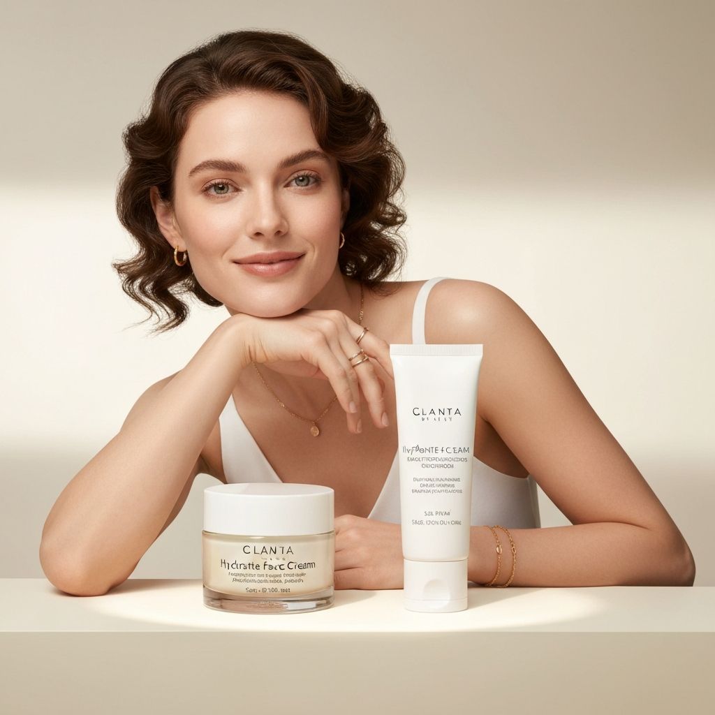 Women's hydrating face cream